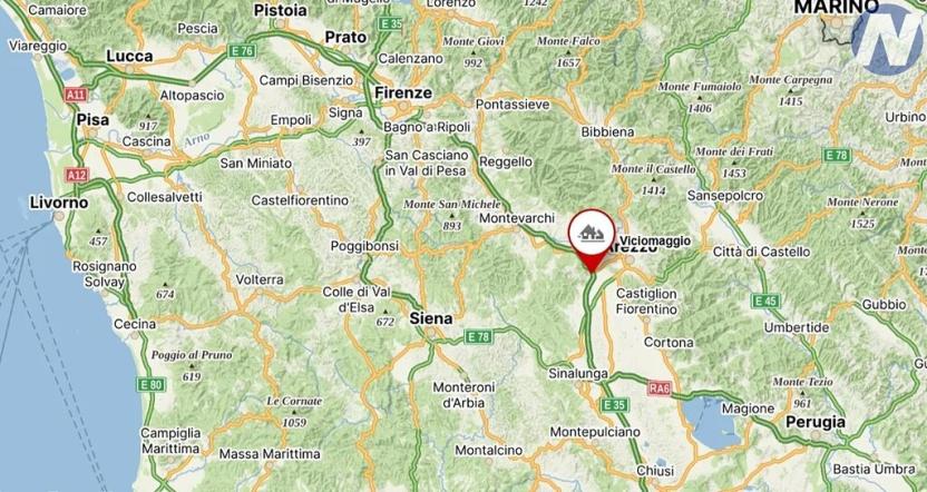 Prodej vily, Civitella in Val di Chiana, Itálie, 200 m2