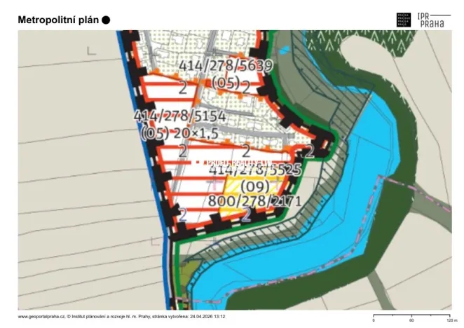 Prodej pozemku pro bydlení, Praha - Hájek, 13237 m2