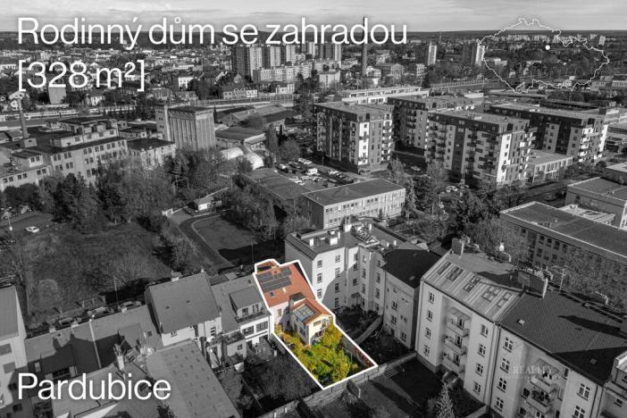 Prodej rodinného domu, Pardubice - Zelené Předměstí, Na Spravedlnosti, 380 m2