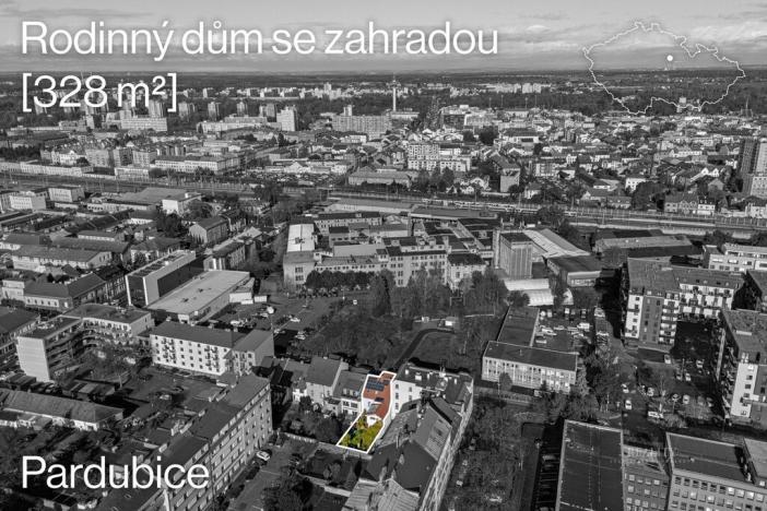 Prodej rodinného domu, Pardubice - Zelené Předměstí, Na Spravedlnosti, 380 m2