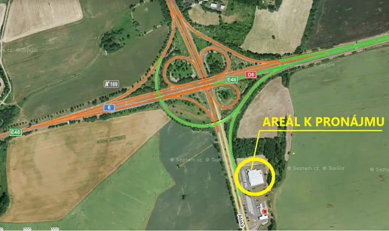 Pronájem výrobních prostor, Cheb, 2435 m2