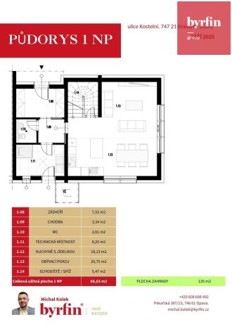 Prodej rodinného domu, Kravaře, 133 m2