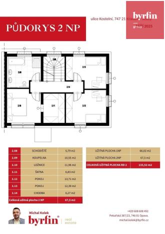 Prodej rodinného domu, Kravaře, 133 m2