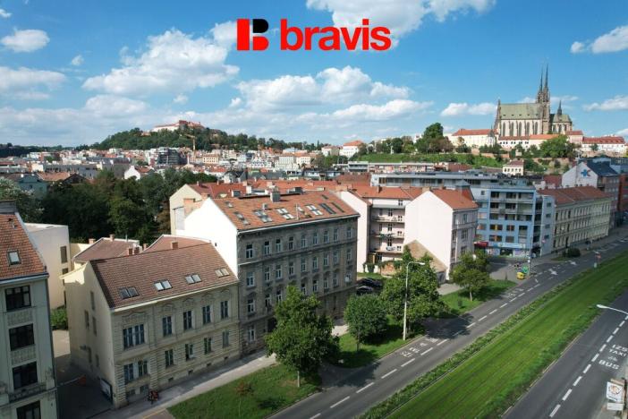Pronájem bytu 2+kk, Brno - Staré Brno, Fuchsova, 64 m2