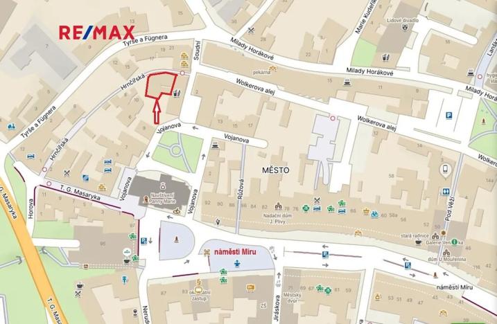 Pronájem komerční nemovitosti, Svitavy, Soudní, 230 m2