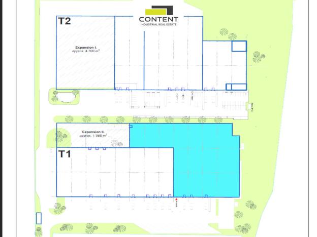 Pronájem skladu, Krupka, Eduarda Proppera, 5493 m2
