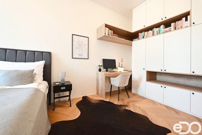 Pronájem bytu 2+kk, Brno - Černá Pole, Hilleho, 62 m2