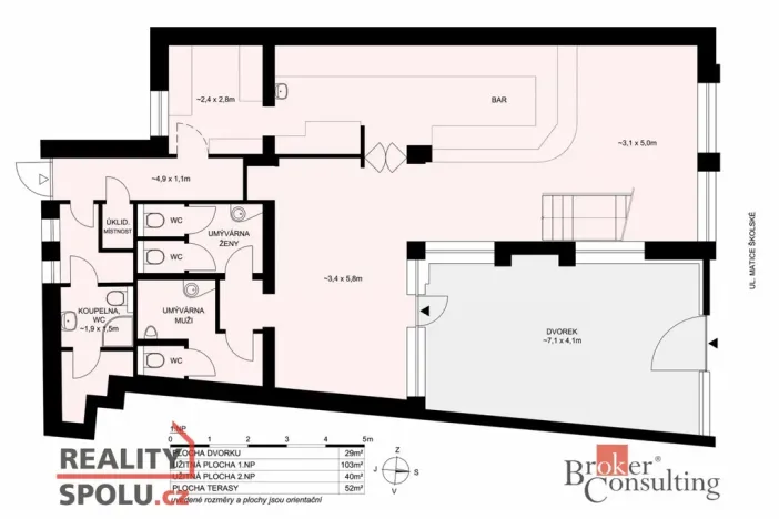 Prodej obchodního prostoru, České Budějovice - České Budějovice 7, Lidická tř., 200 m2