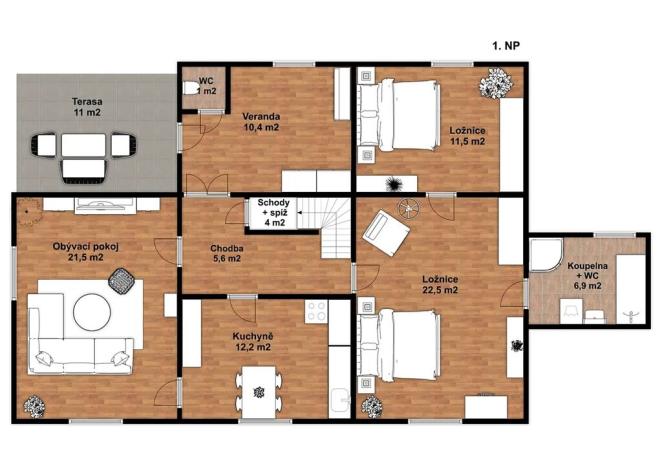 Prodej chalupy, Plasy, 174 m2