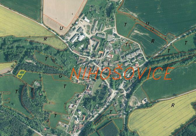 Prodej pole, Nihošovice, 1236 m2