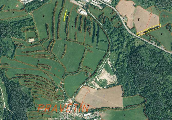 Prodej pole, Vimperk - Pravětín, 6723 m2