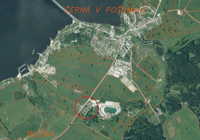 Prodej pole, Černá v Pošumaví, 2218 m2