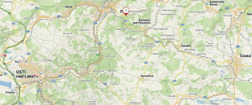 Prodej pozemku, Děčín - Děčín XXVII-Březiny, 4431 m2