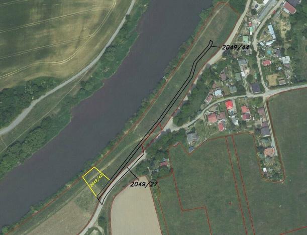 Prodej pozemku, Všenory, 782 m2