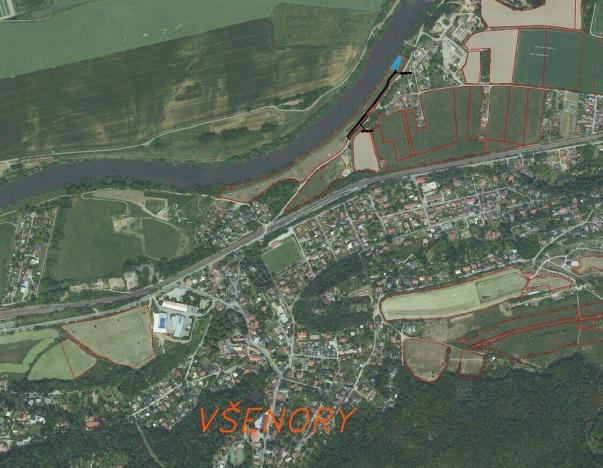 Prodej pozemku, Všenory, 692 m2