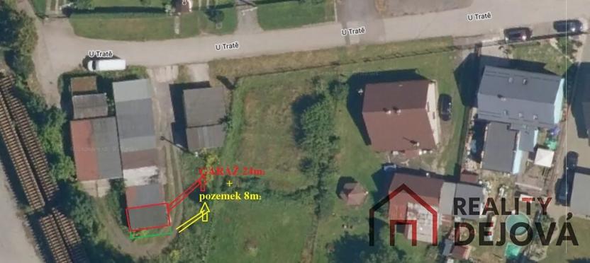 Prodej garáže, Karviná, U Tratě, 24 m2