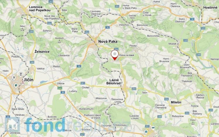 Prodej pozemku, Lázně Bělohrad, 2376 m2