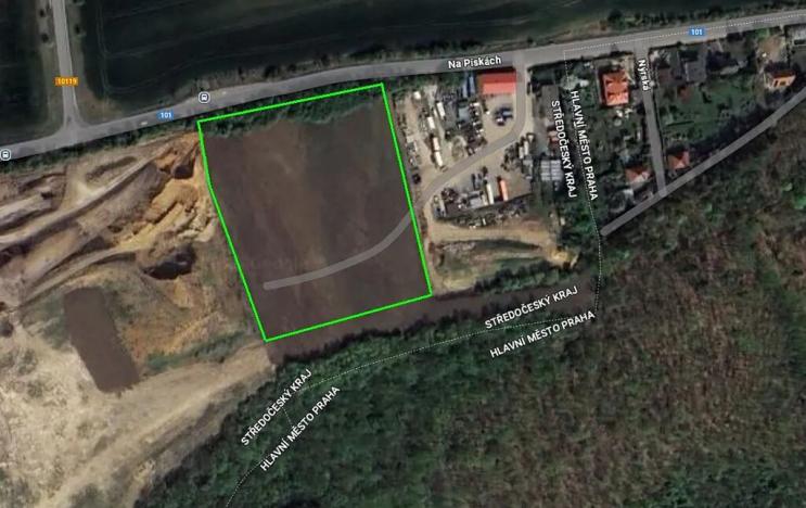 Pronájem komerčního pozemku, Kosoř, 16090 m2