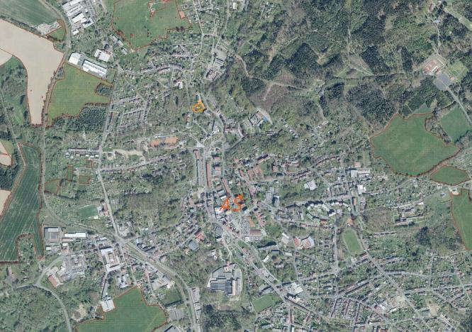 Prodej pozemku, Aš, 1755 m2