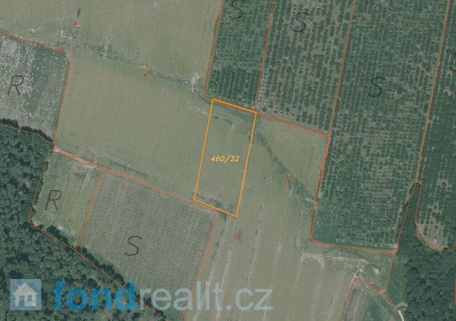 Prodej pole, Malovice - Krtely, 4926 m2