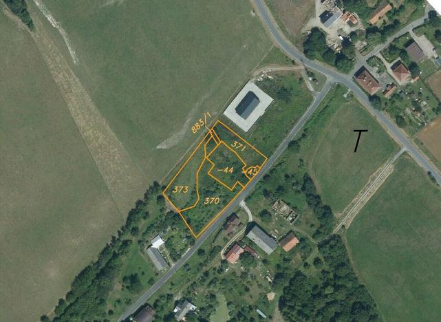Prodej pozemku, Javorník - Horní Hoštice, 1651 m2