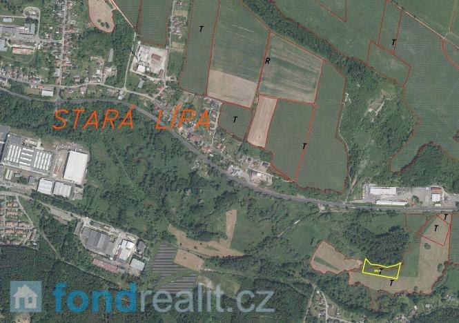Prodej pole, Česká Lípa, 5581 m2