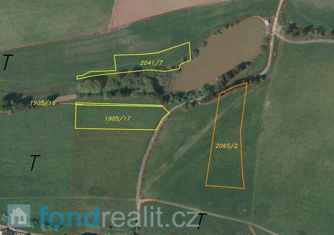 Prodej pole, Čistá u Horek, 32269 m2