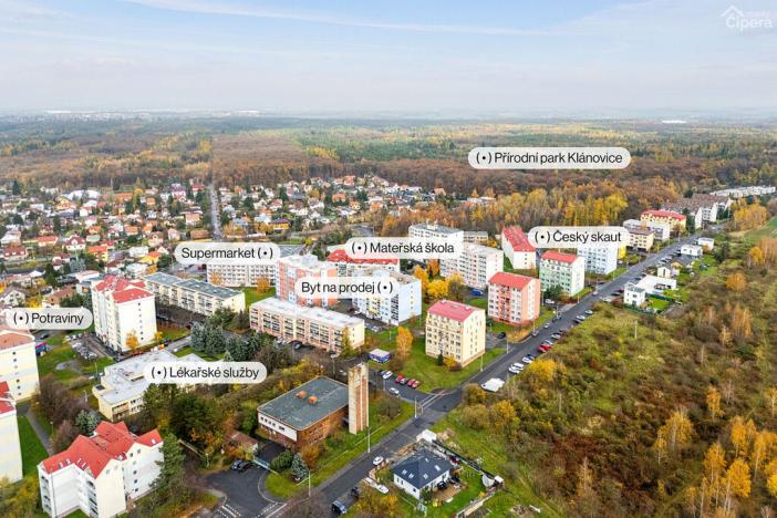 Prodej bytu 2+kk, Praha - Újezd nad Lesy, Malotická, 43 m2