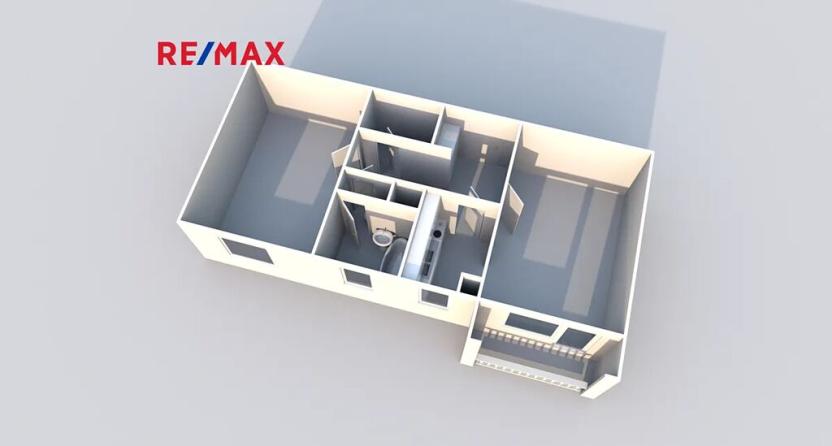 Prodej bytu 2+1, Jeseník, Tyršova, 47 m2