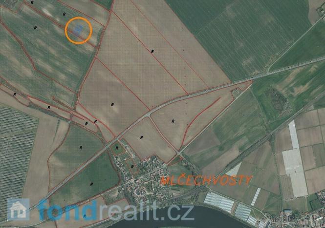 Prodej pole, Vraňany - Mlčechvosty, 959 m2