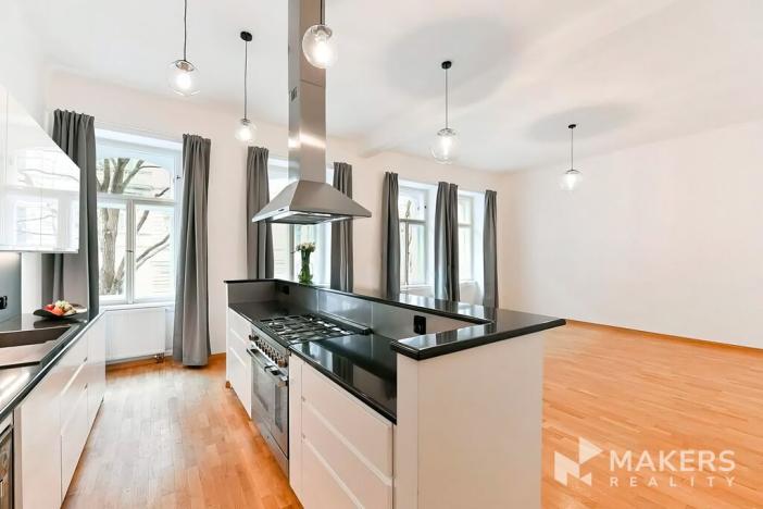 Pronájem bytu 3+kk, Praha - Vinohrady, Mánesova, 118 m2