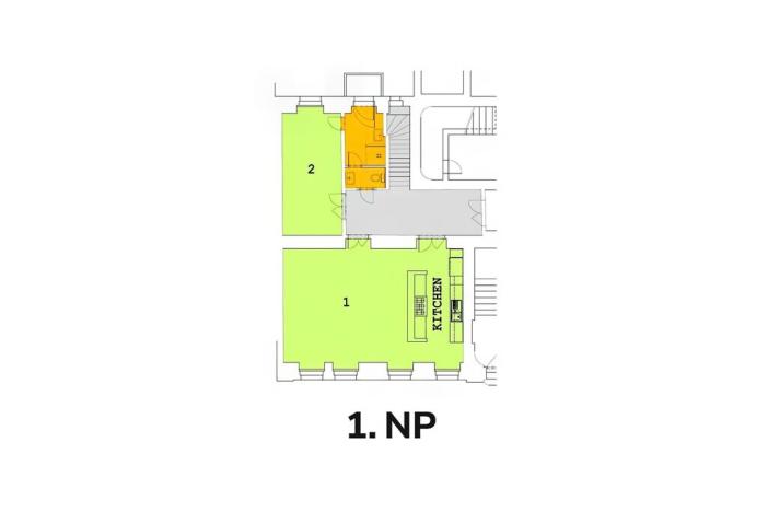 Pronájem bytu 3+kk, Praha - Vinohrady, Mánesova, 118 m2