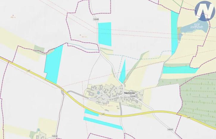 Prodej podílu louky, Němčice, 182831 m2