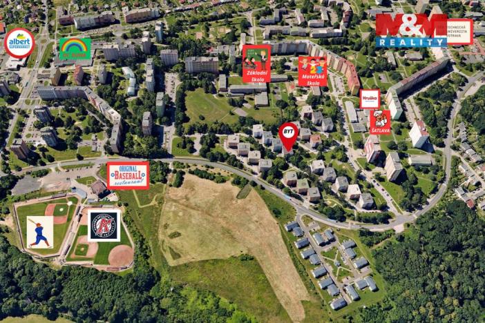 Prodej bytu 3+1, Ostrava - Poruba, Karola Šmidkeho, 63 m2