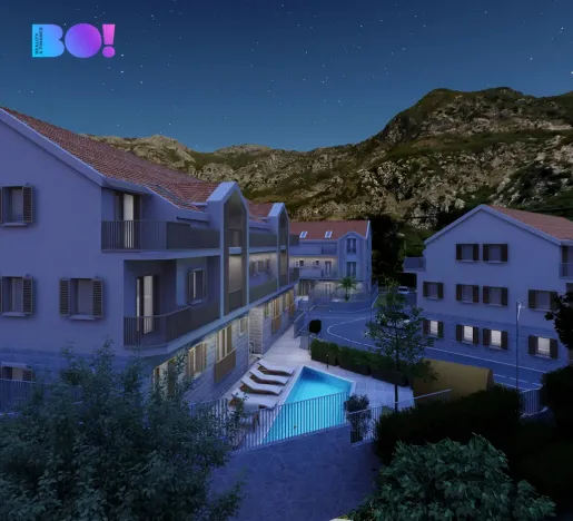 Prodej bytu 2+kk, Risan,Černá Hora, 54 m2