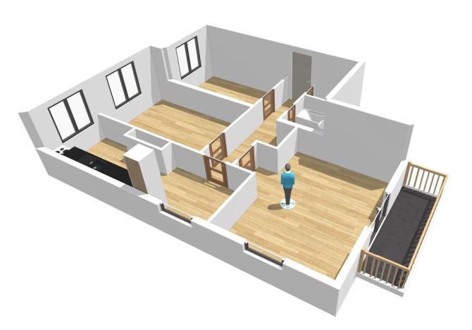 Prodej bytu 3+1, Měčín, Sadová, 84 m2