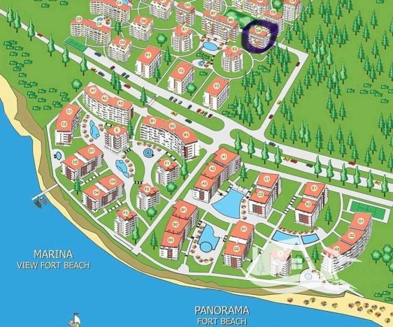 Prodej bytu 2+kk, Sveti Vlas, Bulharsko, 58 m2