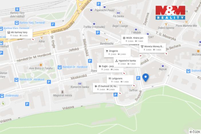 Prodej bytu 1+1, Karlovy Vary, Svahová, 50 m2