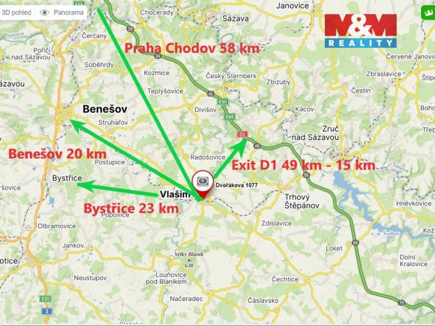 Prodej rodinného domu, Vlašim, Dvořákova, 155 m2