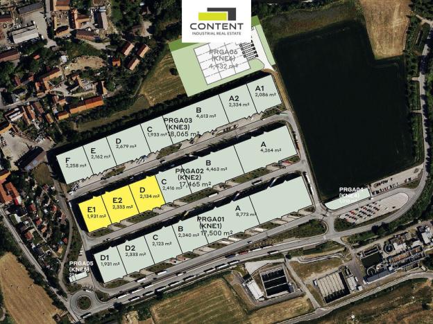 Pronájem skladu, Kněževes, Nad Kovárnou, 4432 m2