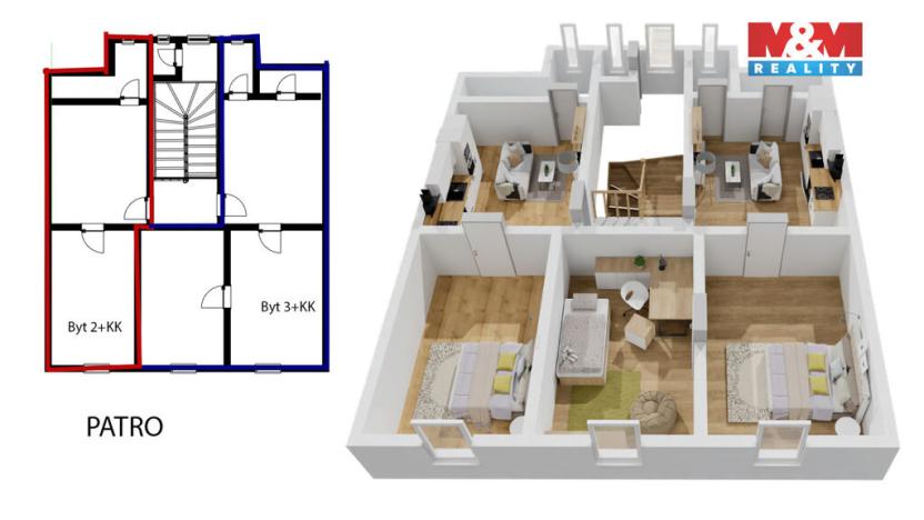 Prodej rodinného domu, Louny, Karlova, 200 m2