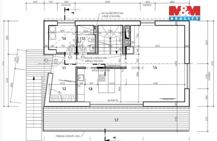 Prodej rodinného domu, Turnov, Nad Hájkem, 192 m2