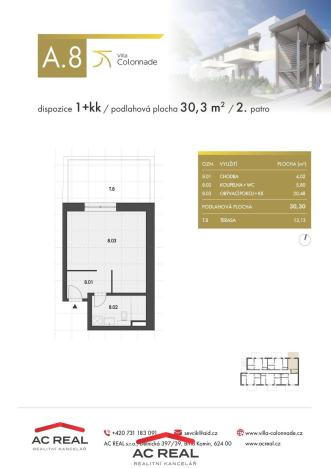 Prodej apartmánu, Lednice, Slovácká, 30 m2