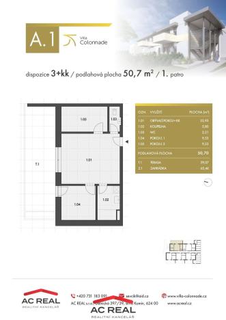 Prodej apartmánu, Lednice, Slovácká, 51 m2