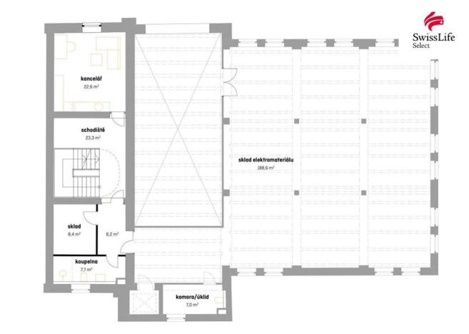 Prodej skladu, Sulejovice, 1263 m2