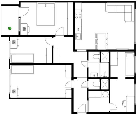 Prodej bytu 5+kk, Praha - Hlubočepy, Pražského, 95 m2
