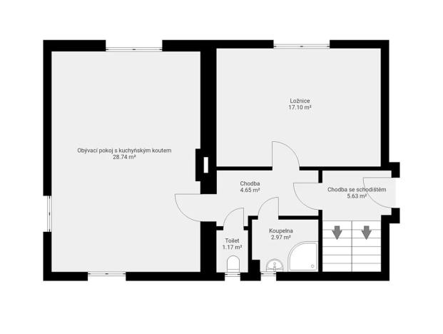 Prodej rodinného domu, Praha - Michle, Pod Stárkou, 180 m2
