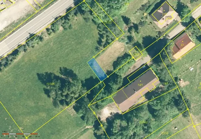 Prodej pozemku pro bydlení, Kubova Huť, 4507 m2