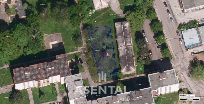 Prodej pozemku, Karviná, 632 m2