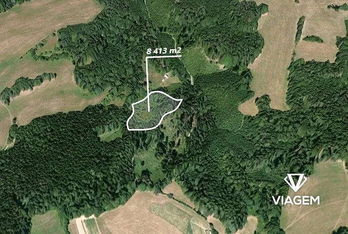 Prodej zahrady, Zborov, 8607 m2